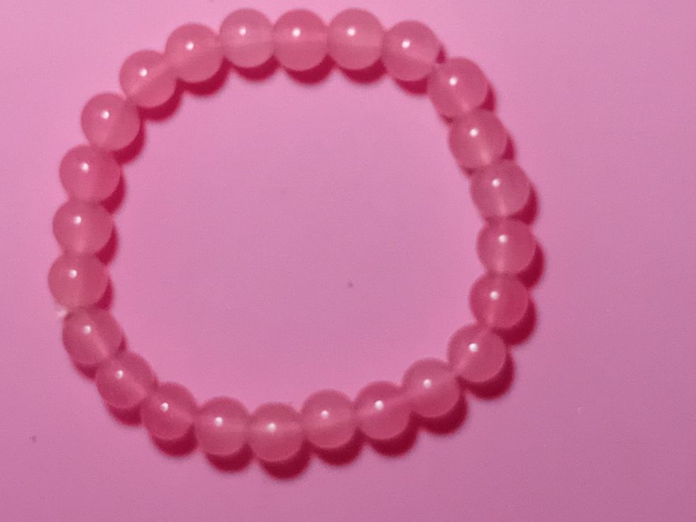 Bracciali & Braccialetti: echt stein,,,roserot armband,,,glanzig – Nuovo (secondo la descrizione) da Basel venduto da bij_5hqd