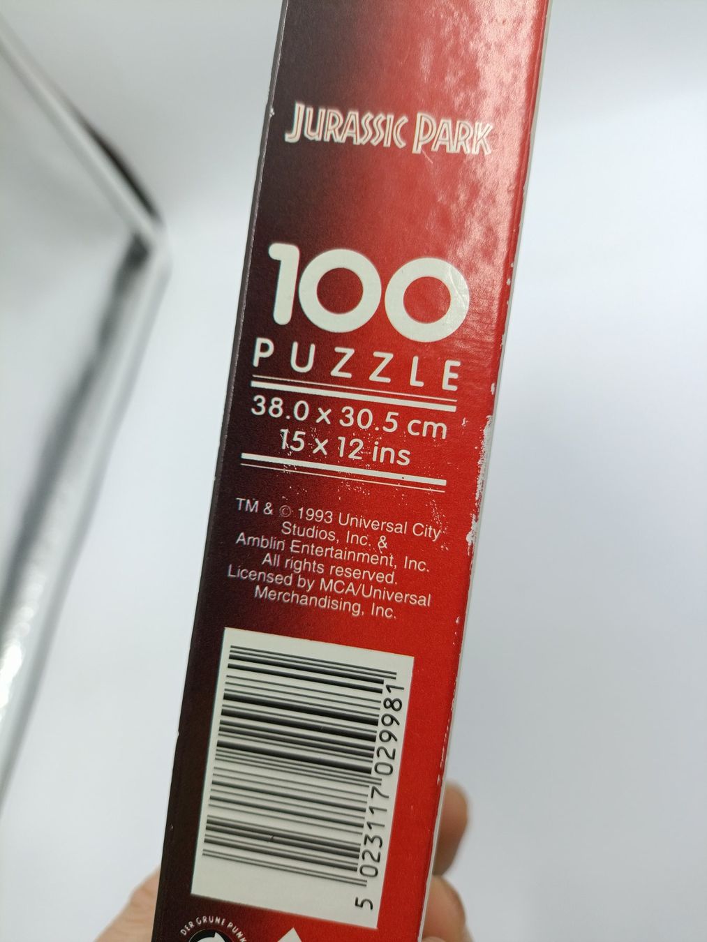 Puzzle: Jurassic Park Puzzle MB 1993 – Usato da Wil SG venduto da Donaldus 4