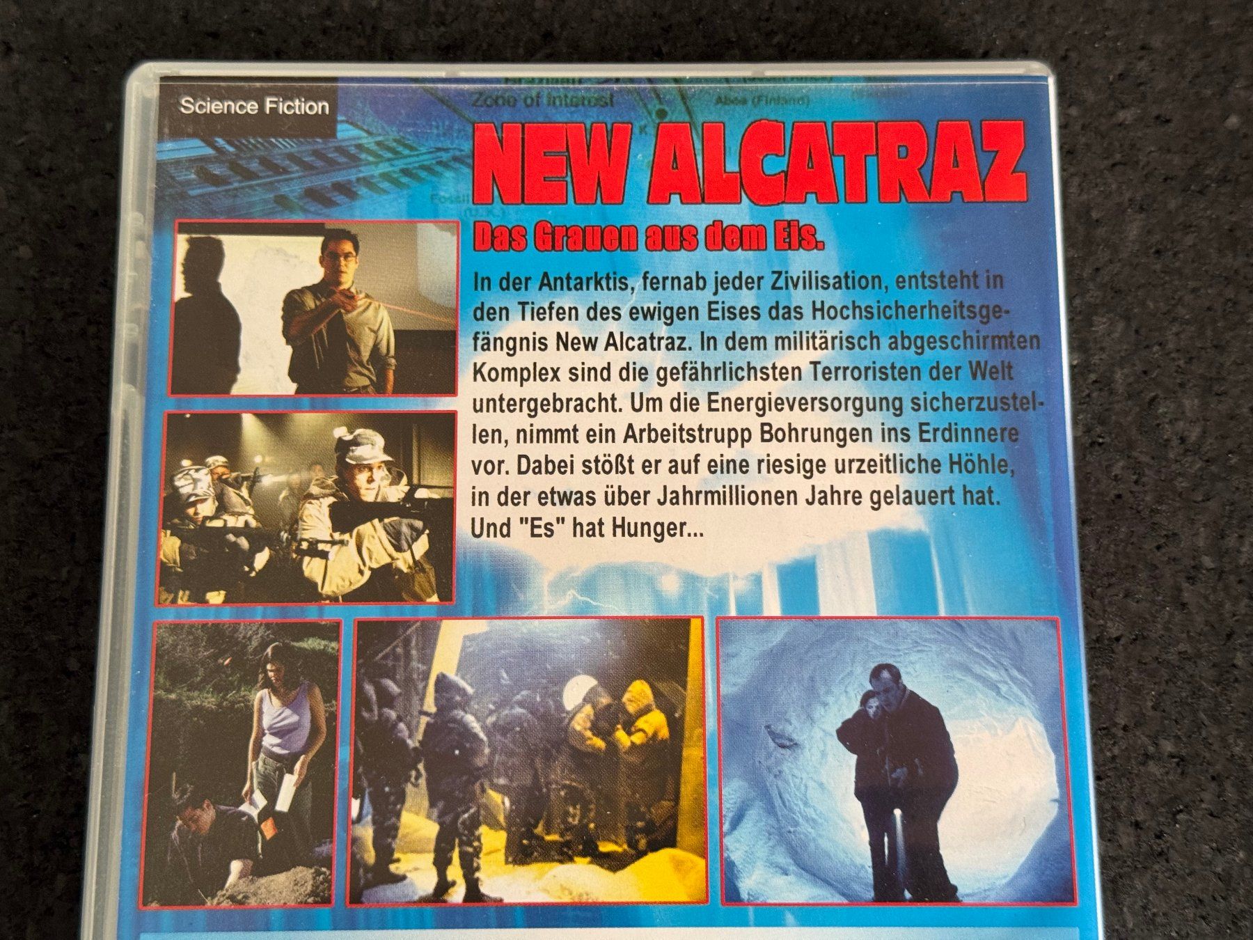 Tutti i DVDs: New Alcatraz "Das Grauen aus dem Eis" DVD DE/EN – Usato da Fribourg venduto da tschjoly 2