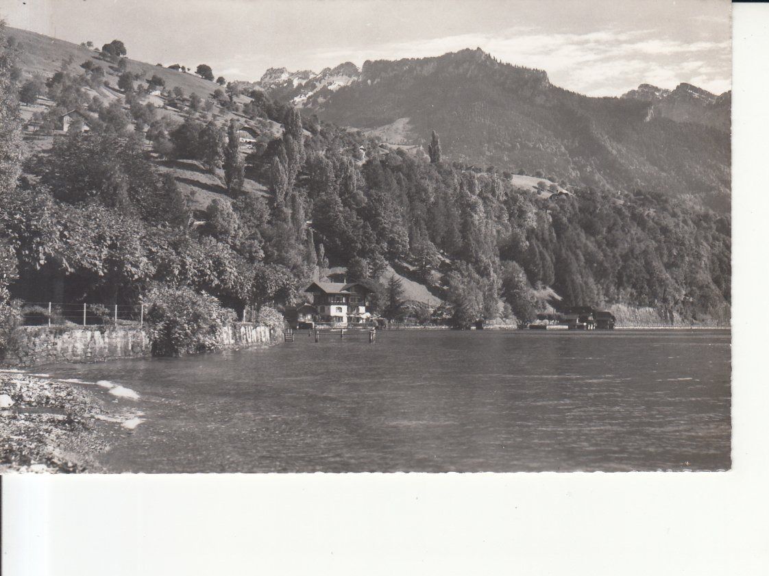 Cartoline postali: Gunten ca. 1950 – Usato da Bürglen TG venduto da StampGraf