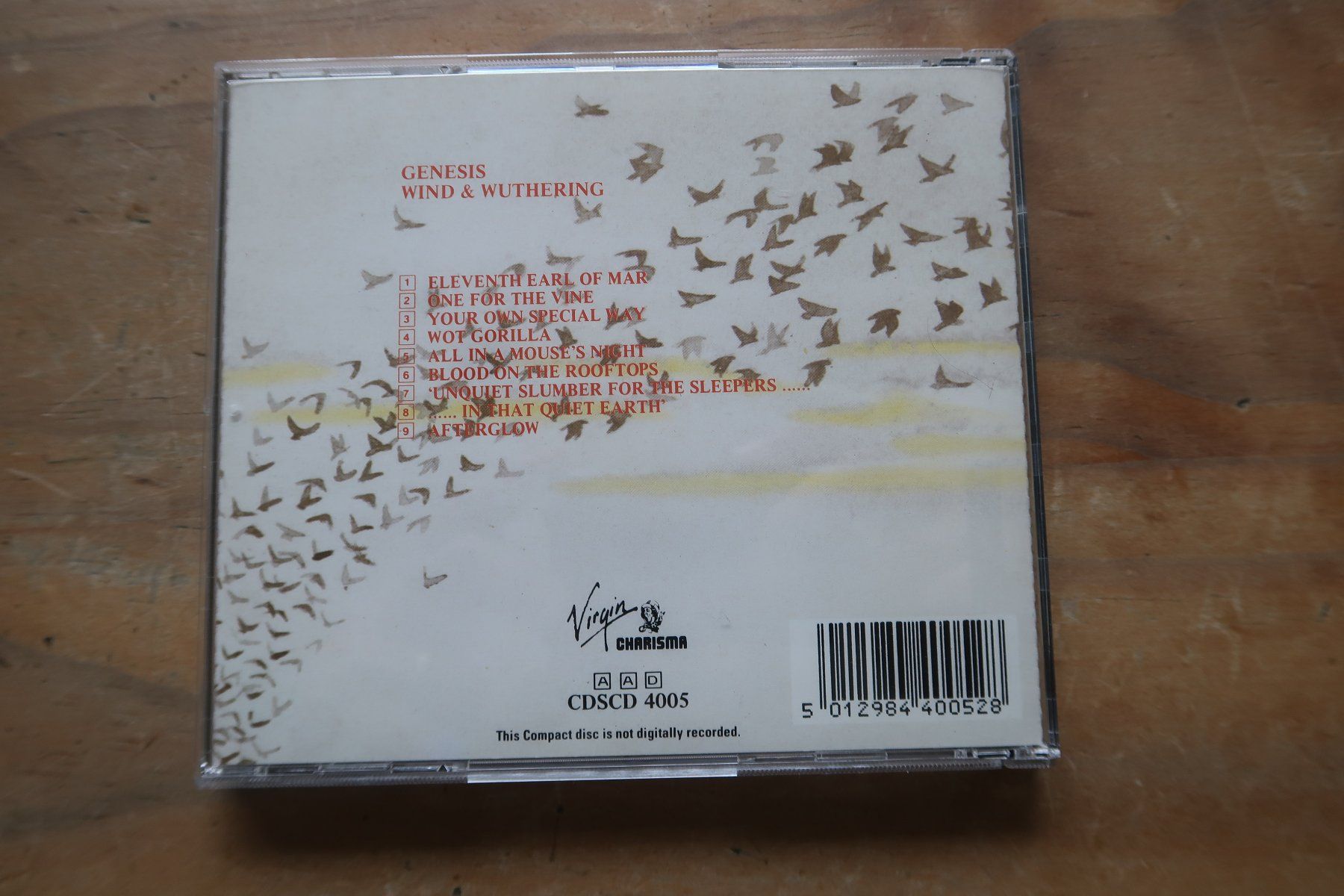 CDs: GENESIS - WIND & WUTHERING - CD – Gebraucht aus Basel von Patiscat 1