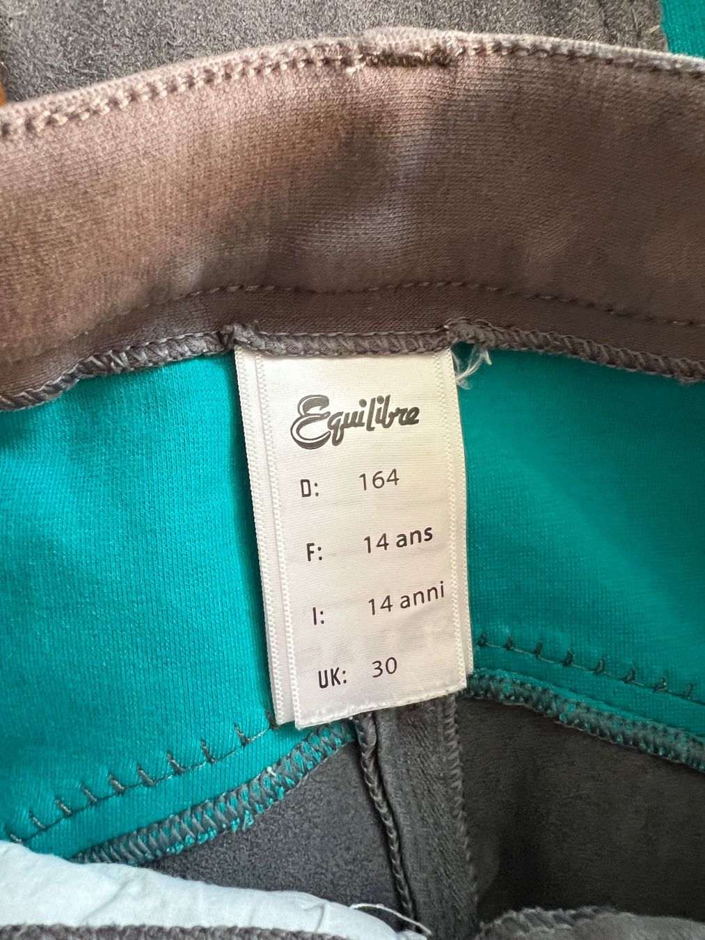 Hosen: Equilibre Reithose Kinder Grösse 164 gebraucht – Gebraucht aus Dübendorf von Sternli2013 2