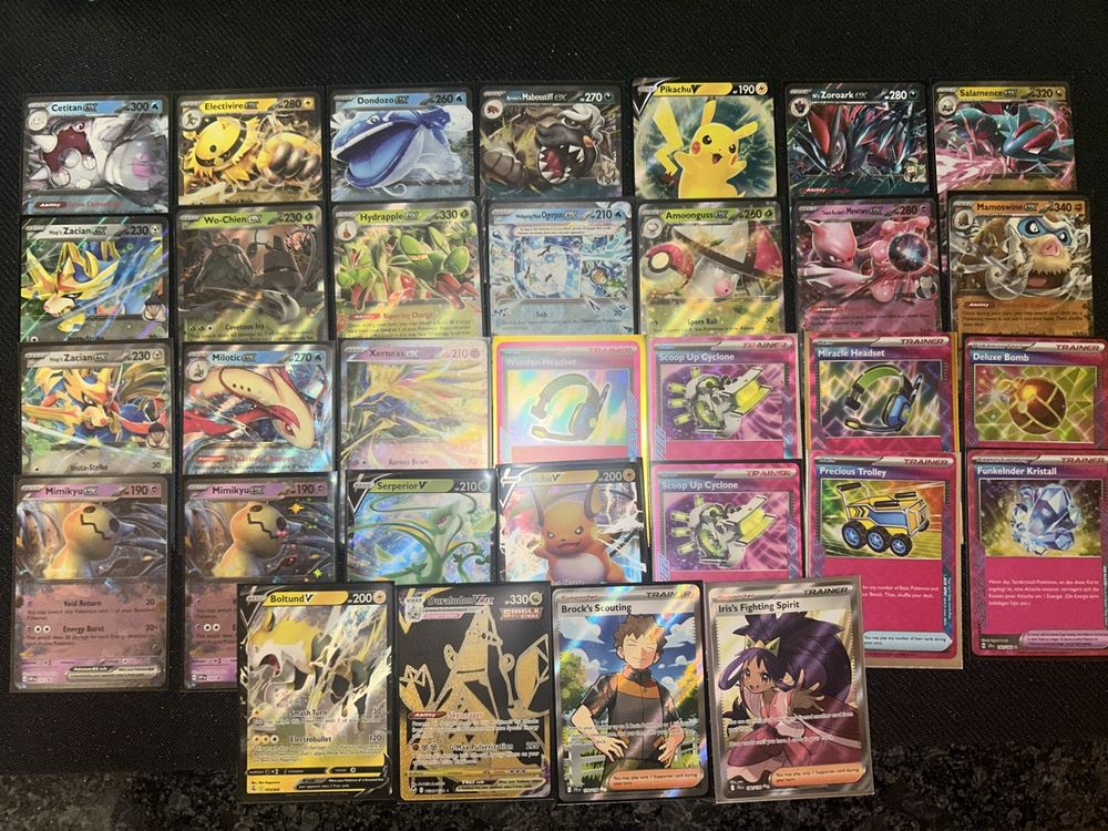 100 Pokémonkarten Geschenkpaket – Seltene Karten Garantiert! – Ideal Als Geschenk Für Sammler & Fans