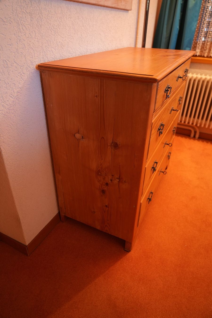 Commodes: Alte Holzkommode mit 4 Schubladen – D'occasion à Neuenhof par mar_ft5b 1