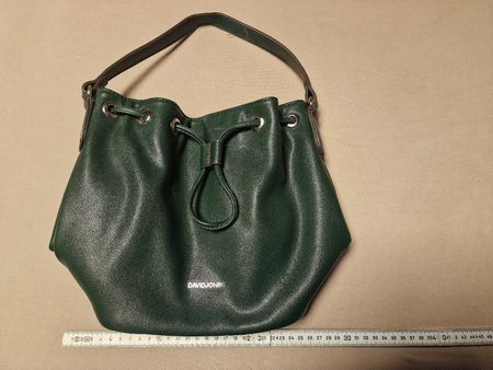 Damen Kunstleder Handtasche von David Jones, grün