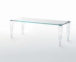 Table en verre Glas Italia 210 x 90 x 72