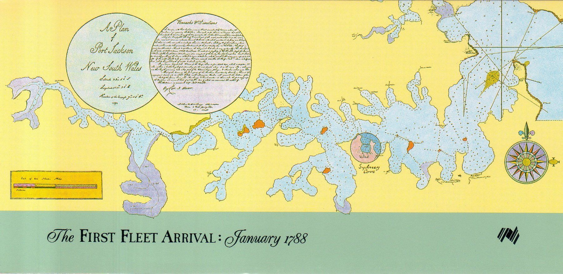 Tutti i francobolli: AUSTRALIA 200 JAHRE KOLONISATION FOLDER **POSTFRISCH** -BR67 – Usato da Losone venduto da EM2019