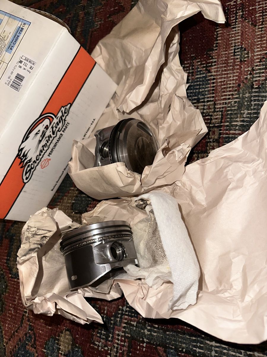 Harley-Davidson Tutti i ricambio per moto: Harley Davidson OEM Sportster 883 - Piston Kit – Nuovo (secondo la descrizione) da Unteraegeri venduto da weber588 4
