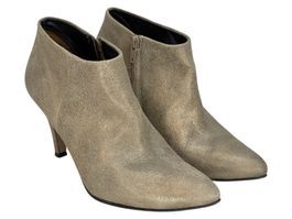 Bottines PAUL GREEN cuir doré. Pointure 38,5