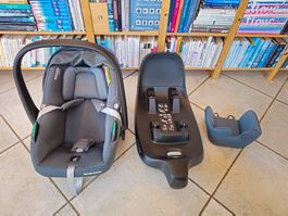 Maxi-Cosi Pebble S + base FamilyFix – excellent état