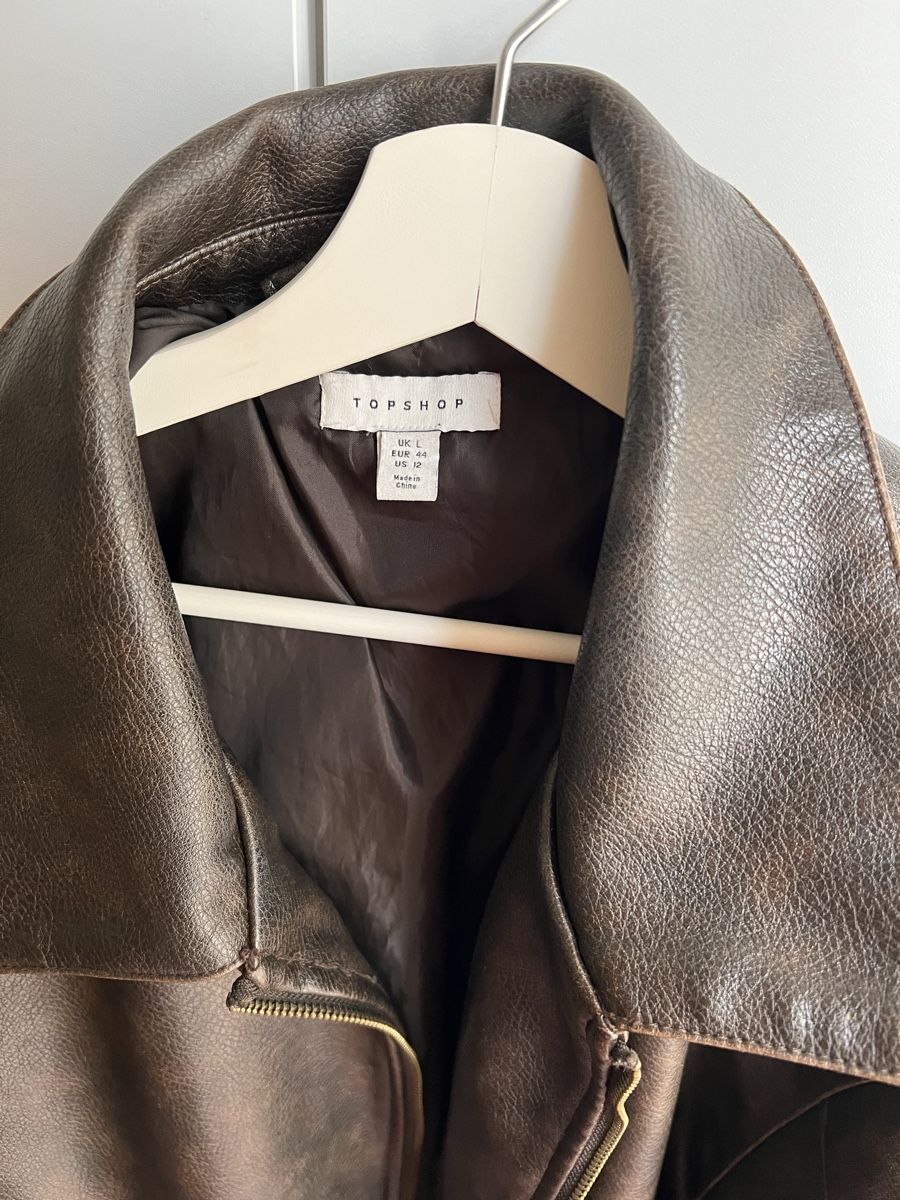 Vestes: Kunstlederjacke Topshop - L – D'occasion à Wallisellen par daira_97 1