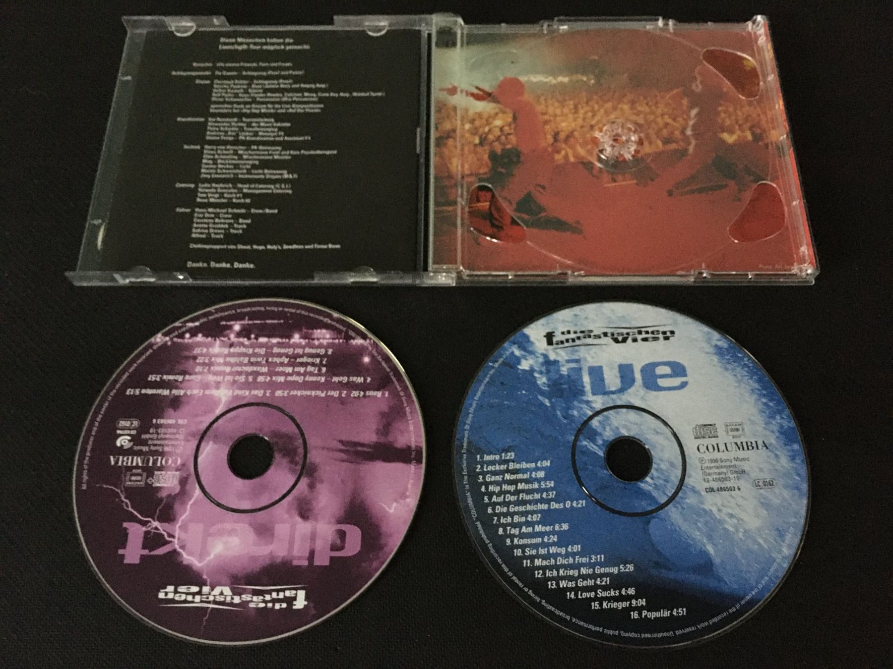 CDs: Die fantastischen Vier - Live und direkt -CD- 2cd – Gebraucht aus St.Gallen von MedienJoe 1