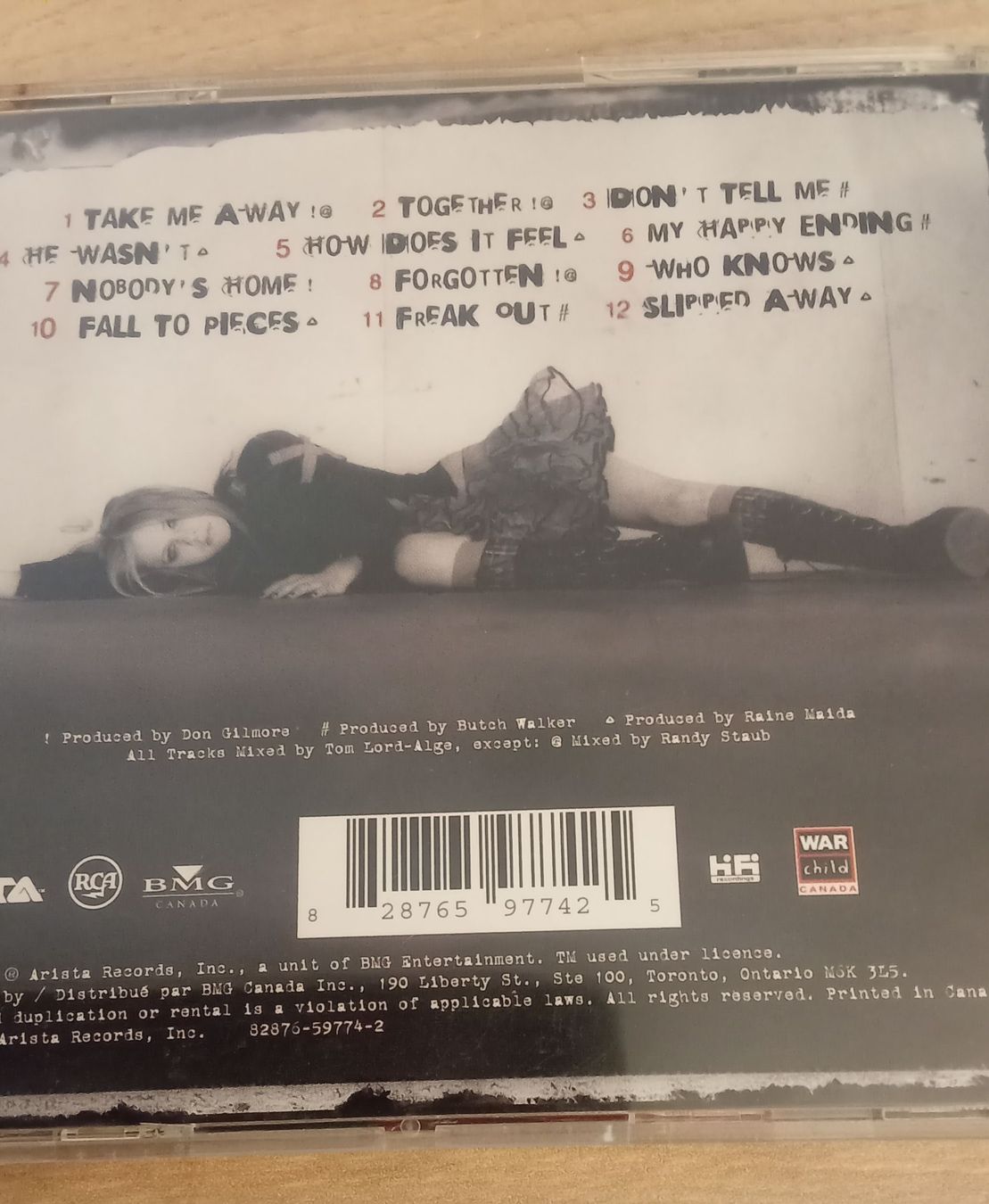 CD: Avril Lavigne – Usato da Liebefeld venduto da CD-Urs 1