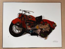 César BALDACCINI. Sérigraphie. Compression
