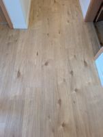 Laminatboden Eiche Optik hell gebraucht guter Zustand