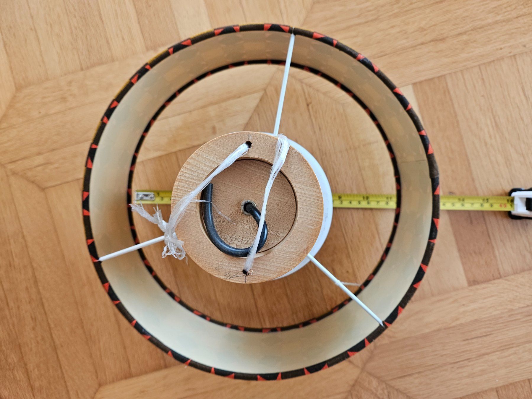 Lampadari & plafoniere: "Nostalgische" gemusterte 70ziger Deckenlampe neu – Nuovo (secondo la descrizione) da Boswil venduto da Pjatla 6