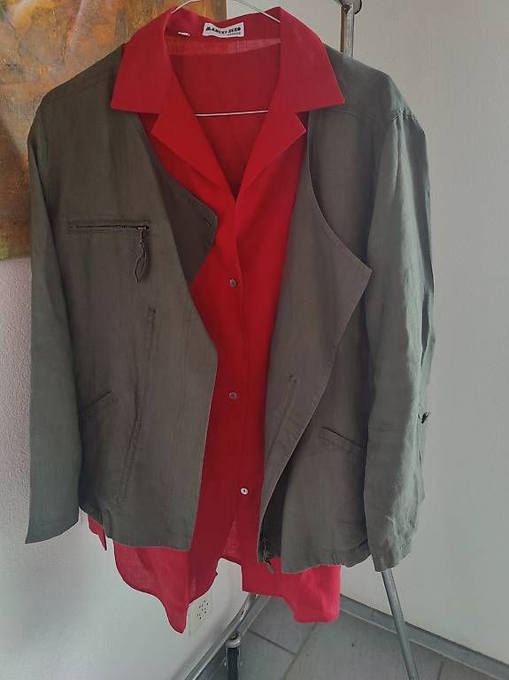 Lotti di vestiti: Ensemble chemise Maneki-Neko et veste - Taille 46 – Usato da Etoy venduto da Ctrl0