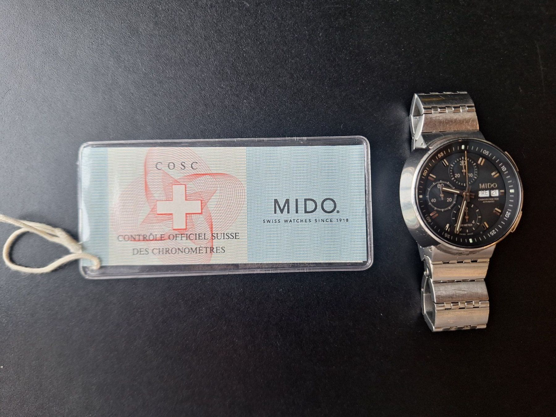 Mido Orologi: Mido All Dial Chronograph Chronometer – Difettoso da Allschwil venduto da SimauK 8