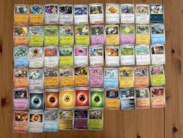 Lot de 56 cartes Pokémon en français 