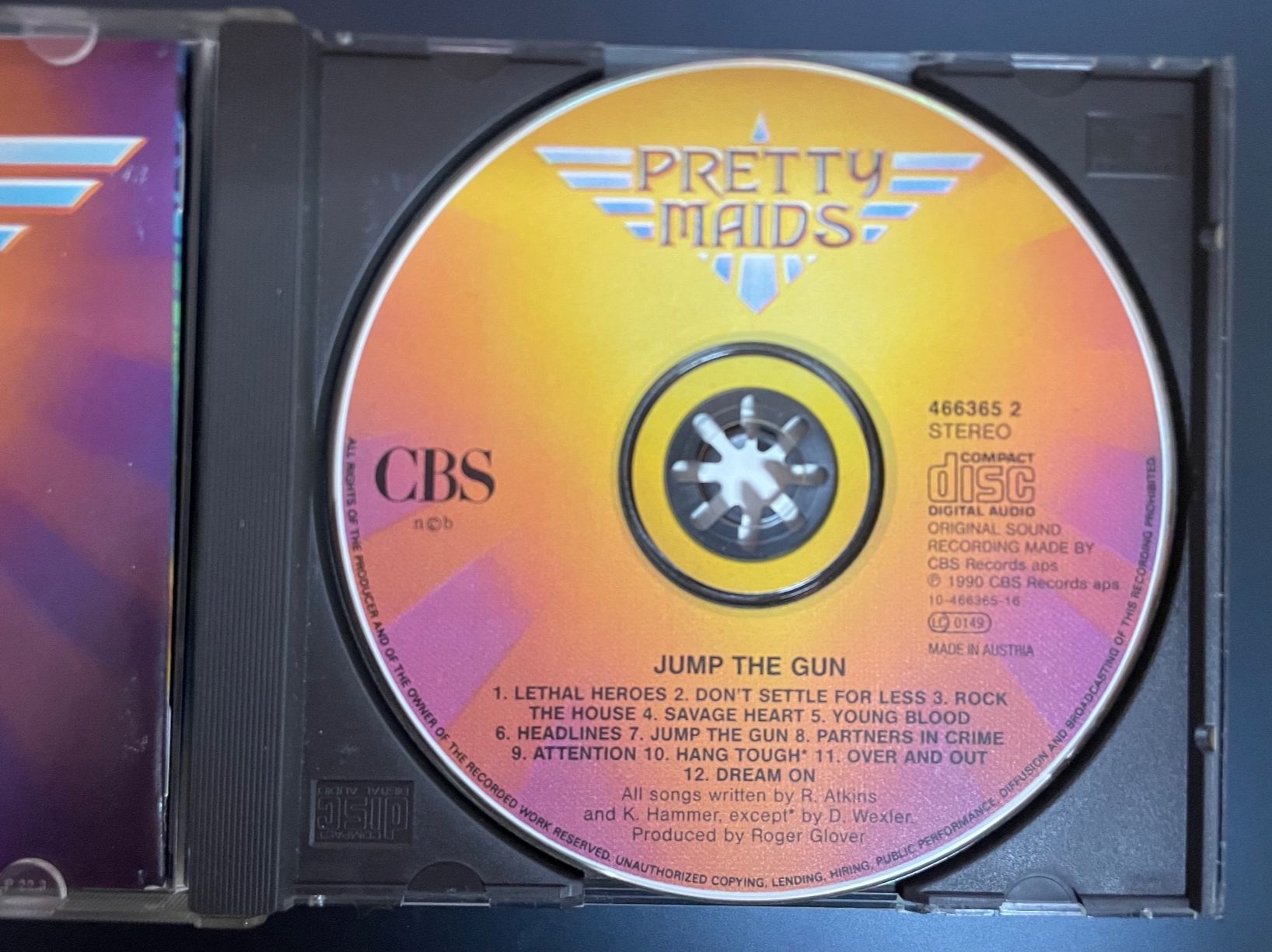 CD: Pretty Maids-Jump The Gun – Usato da Muri b. Bern venduto da AdidasCollector 2