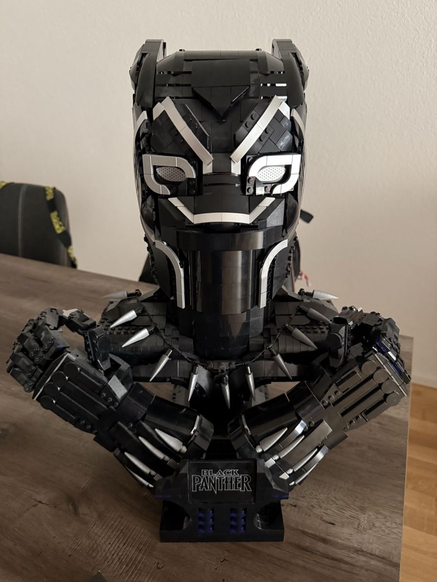 Lego Statuette: Lego Black Panther – Nuovo (secondo la descrizione) da Grenchen venduto da Jeyden19957