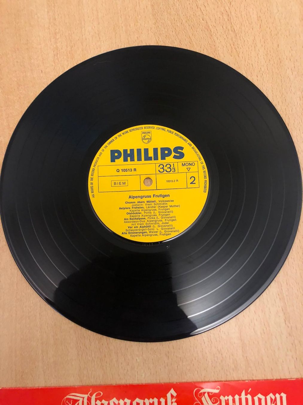 Dischi in vinile: Vends disque vinyle 33 tours Alpen Gruss Frutigen – Usato da Corpataux venduto da pfi_27t6 1