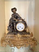 Cheminee Bronze Uhr