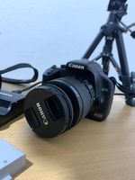 Canon 450D mit Zubehör (Akku, SD Karte usw)