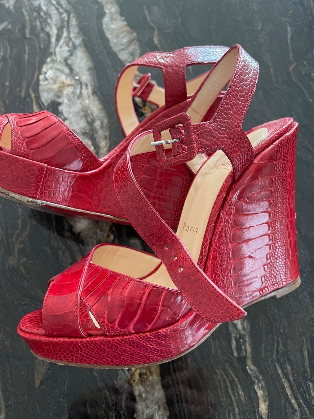 Christian Louboutin Scarpe da donna: Louboutin Schuhe Croco Gr. 36 – Usato da Dättwil AG venduto da nika8810 3