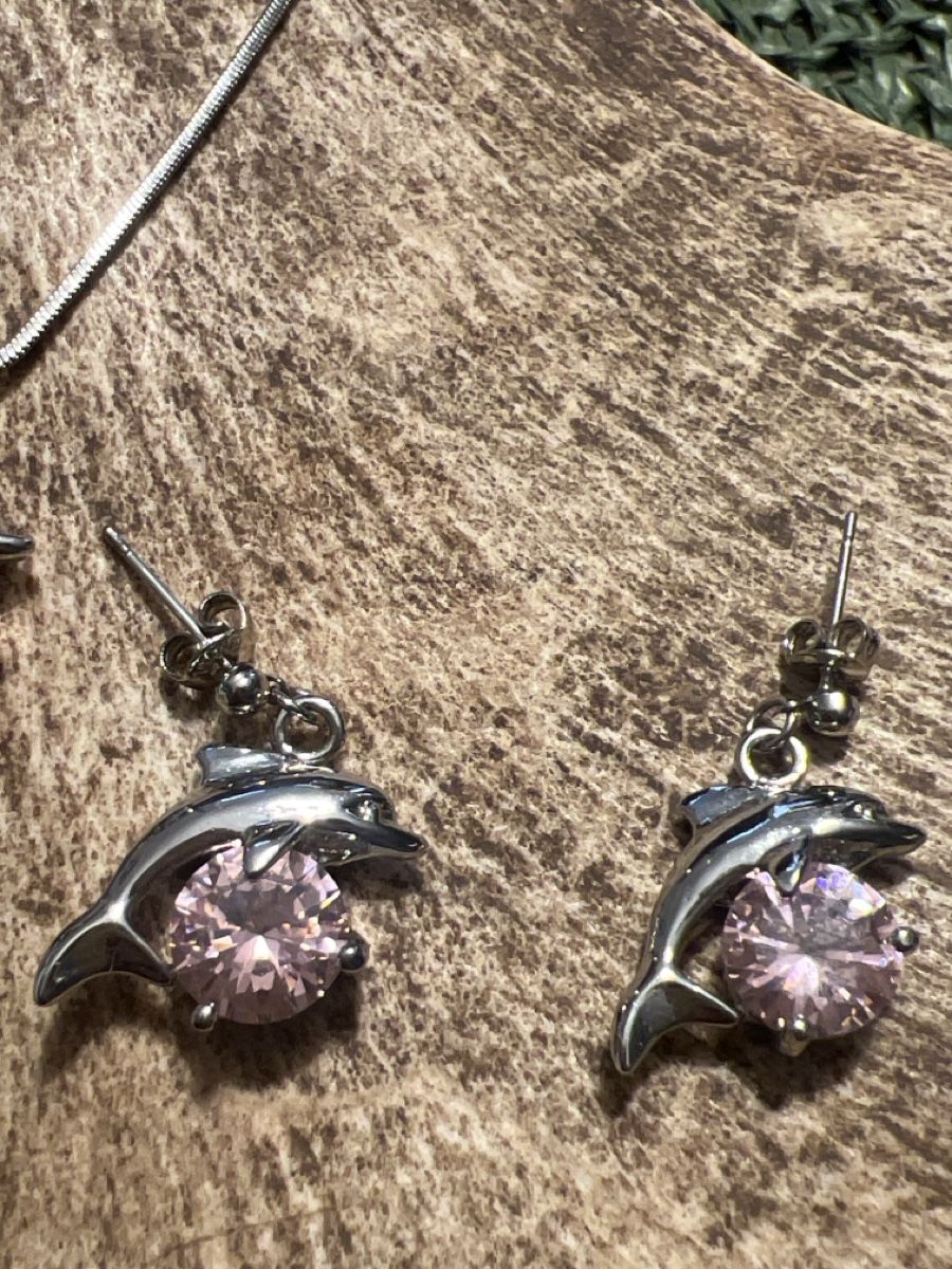Altri gioielli: Süsses Delfin Schmuckset – Nuovo (secondo la descrizione) da Seon venduto da Sunny-Schmuck78 2