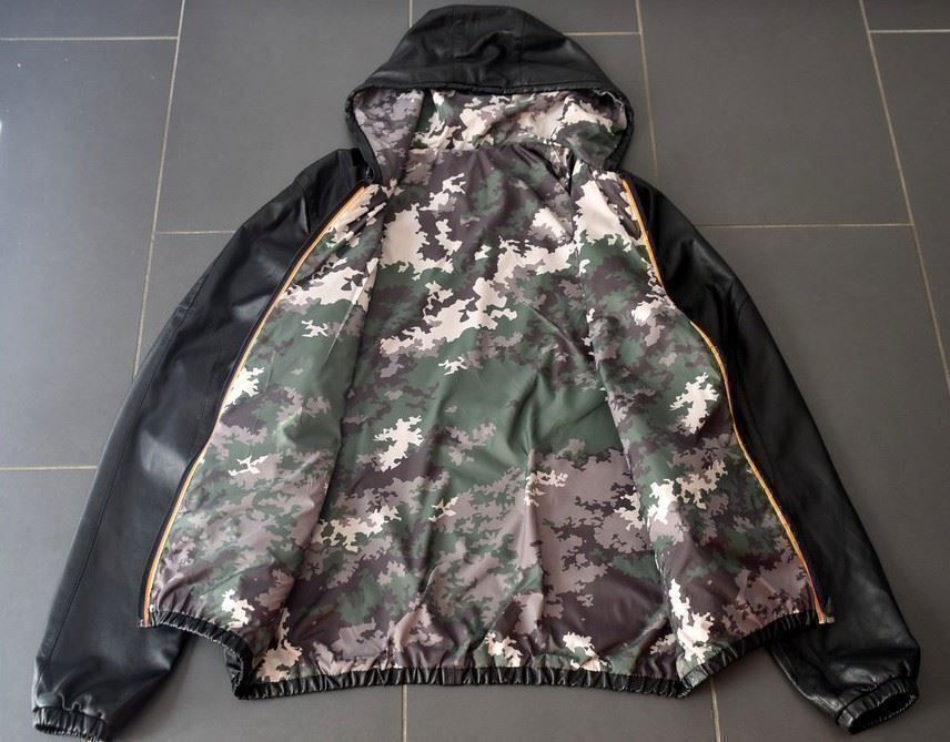 Giacche: Jacke Leder / K-WAY Veste Réversible  moro .M – Usato da Collonges venduto da Auganien 7