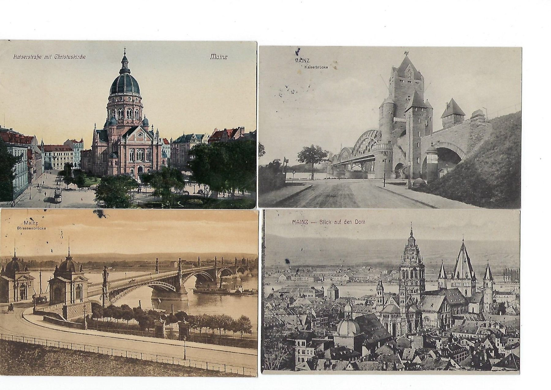 Cartoline postali: Deutsches Reich, 36 Ansichtskarten von Mainz 1910-1912 – Usato da Hinteregg venduto da McCharly01 7