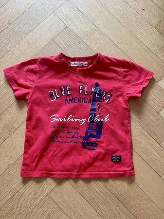 Kinder T-Shirt aus Baumwolle in Grösse 104
