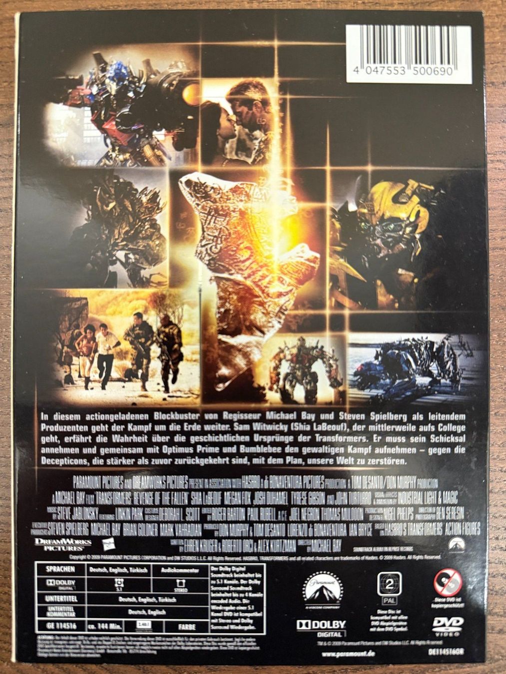 Tutti i DVDs: Transformers - Die Rache – Usato da Zürich venduto da FilmFreunde 1