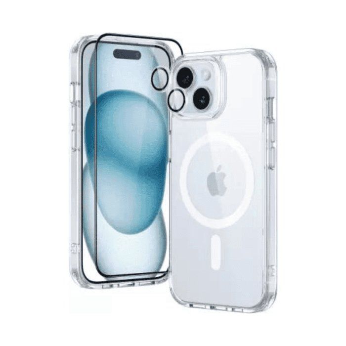 Covers & Schutzfolien: iPhone 15 Plus Magsafe hülle + 9d panzerglas + kamera schutz – Neu und originalverpackt aus Neuhausen am Rheinfall von nyliastore
