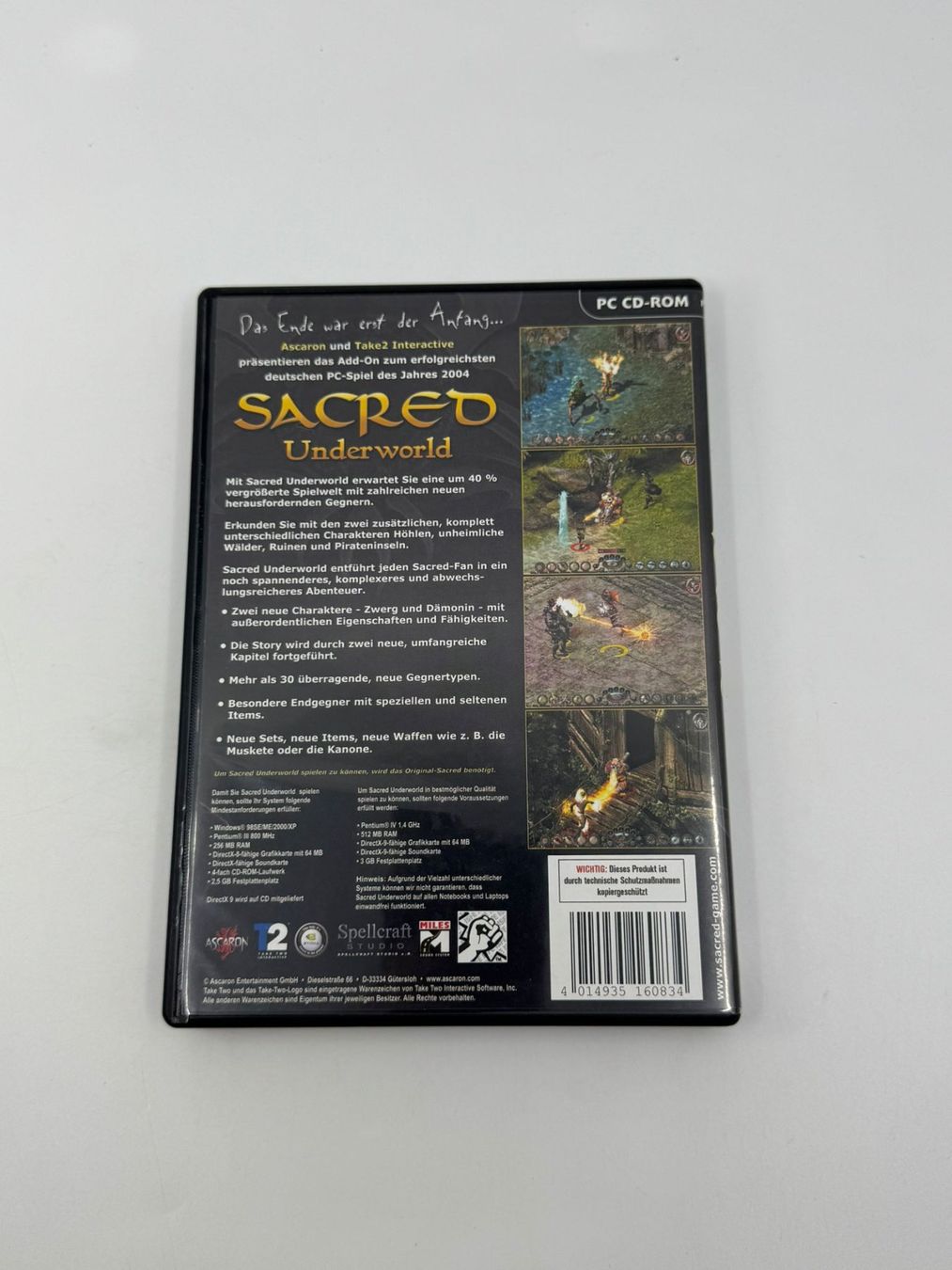 Jeux: Sacred Underworld (PC) – D'occasion à Herisau par Seyashop1 2