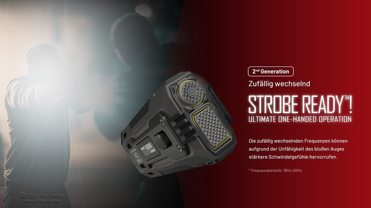 NiteCore Lampade: NITECORE EDC37 - 8000 Lumen – Nuovo e nell'imballaggio originale da Grüningen venduto da Prolumin 7