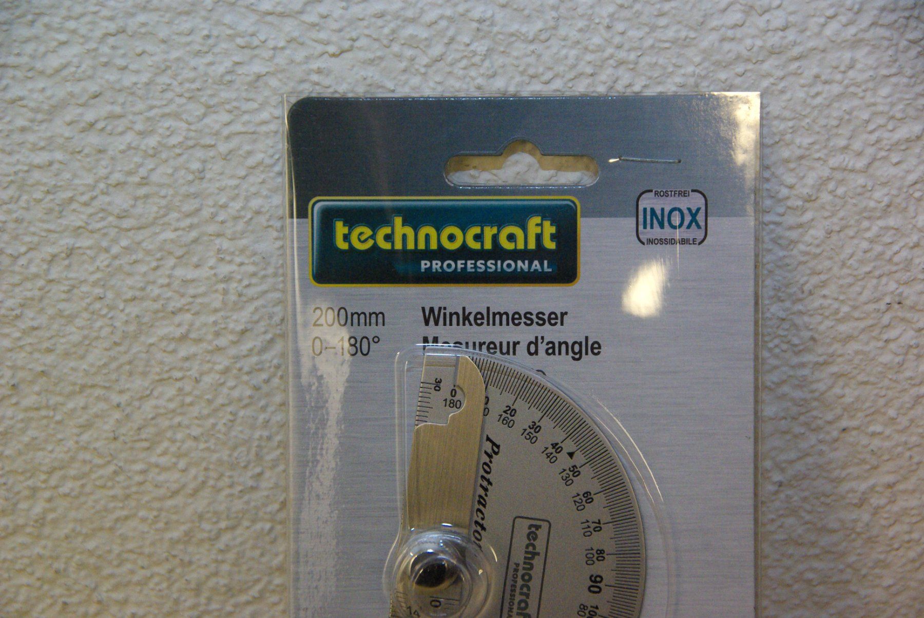 Technocraft Misurare: Winkelmesser von technocraft 200mm – Nuovo e nell'imballaggio originale da Herisau venduto da Cevianer1844 1