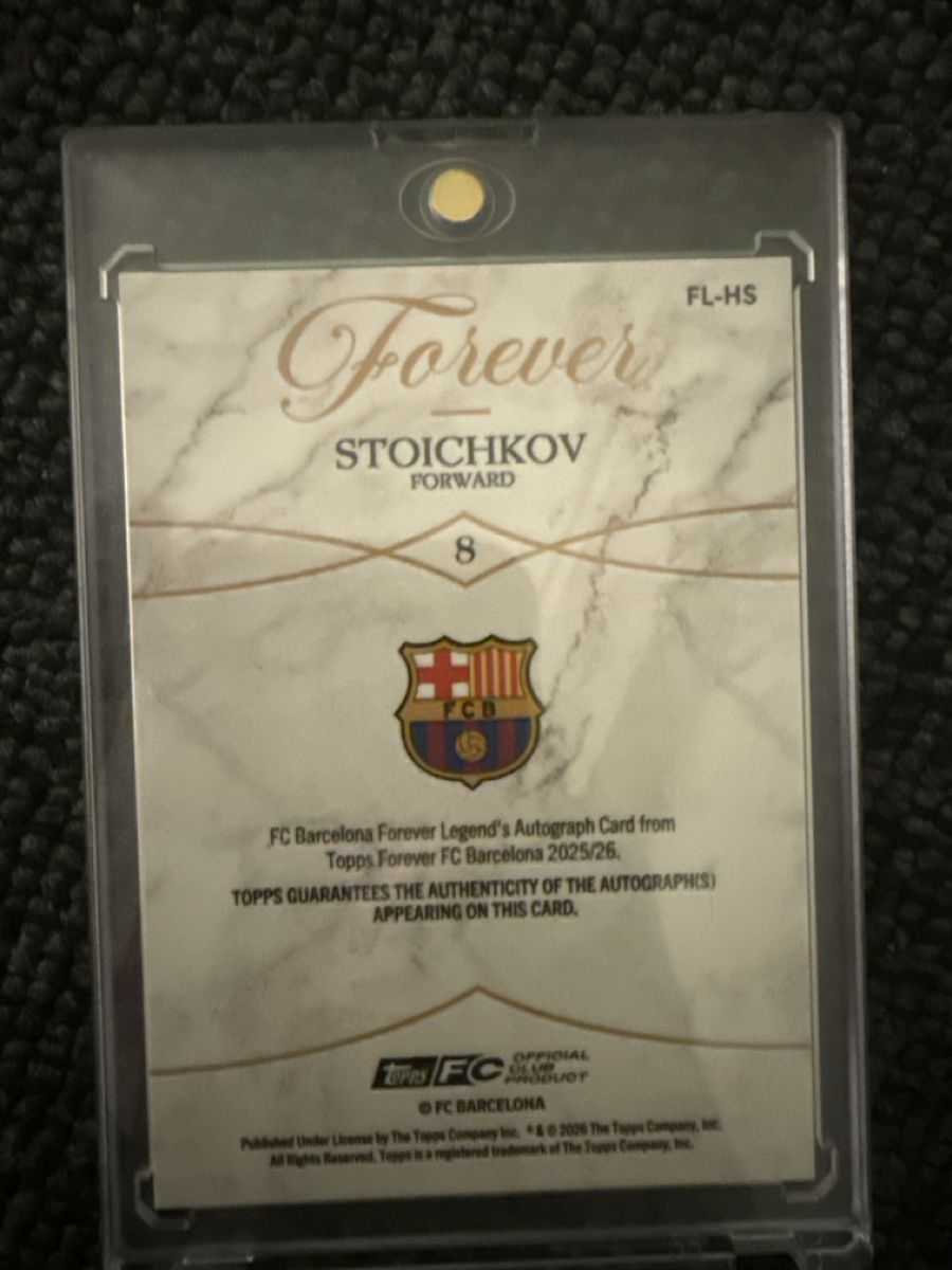 Autografi: Stoichkov Autograph 57/75 – Nuovo (secondo la descrizione) da Waldkirch venduto da Doreen3 1