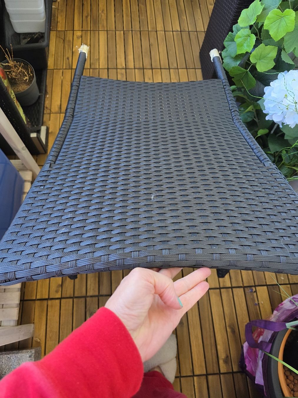 Chaises: Zwei Balkonstuhle – D'occasion à Pratteln par bea_bxv5 4