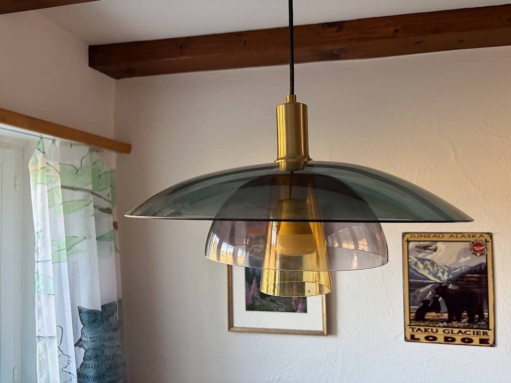 Lustres & lampes de plafonds: Deckenlampe dreifarbig  – D'occasion à Stäfa par Faw 1