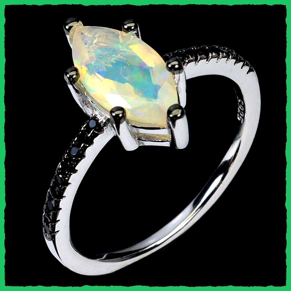 Ringe: Äthiopischer Opal / Spinell Ringe 925 Silber – Neu und originalverpackt aus Oberglatt ZH von Goldfee1 3