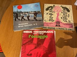 Mikis Theodorakis Schallplatten Set ,+1 GR - DivTop Zustand!