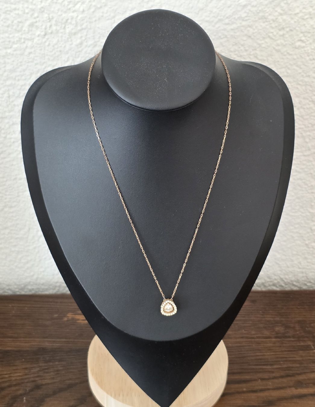 Swarovski Catenine: Swarovski Halskette Weiss/Rosé – Usato da Rheinsulz venduto da Gilea