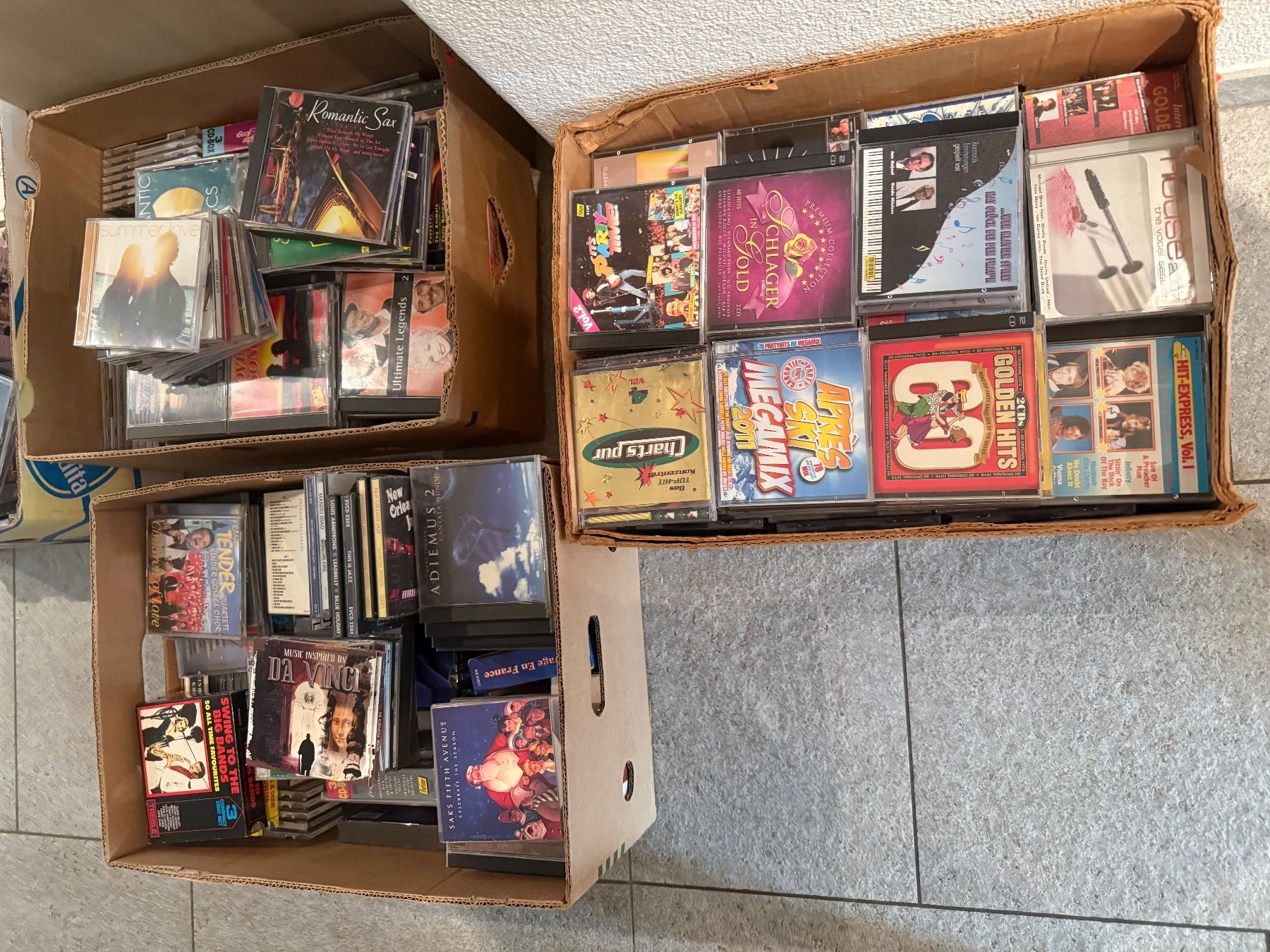 CD: Die CD-Sammlung des Grauens! 12 Kisten Sampler ca. 2000 CD's – Usato da Küttigen venduto da mbahner 1