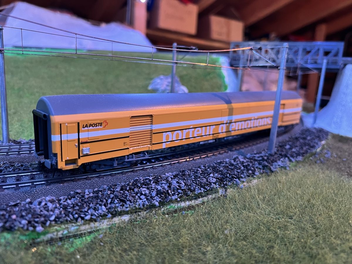 LS Models Modelleisenbahnen: 3 Stk LS Models Postwagen – Neu (gemäss Beschreibung) aus Arosa von marcoarosa 2