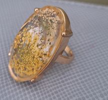 Grosser Ring mit Mille Fiori Blümchen