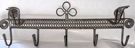 Metall Kleiderhaken Garderobe Wandhaken Vintage Style Deko