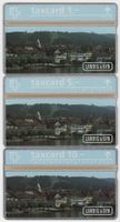 LANDIS & GYR Seeansicht Zug - seltene Kunden Taxcard Serie