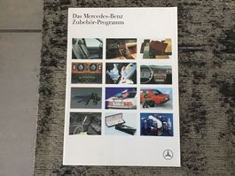 Mercedes-Benz Zubehör-Programm Verkaufsprospekt März 1990